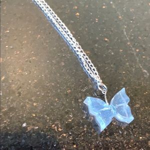 Resin Butterfly Necklace